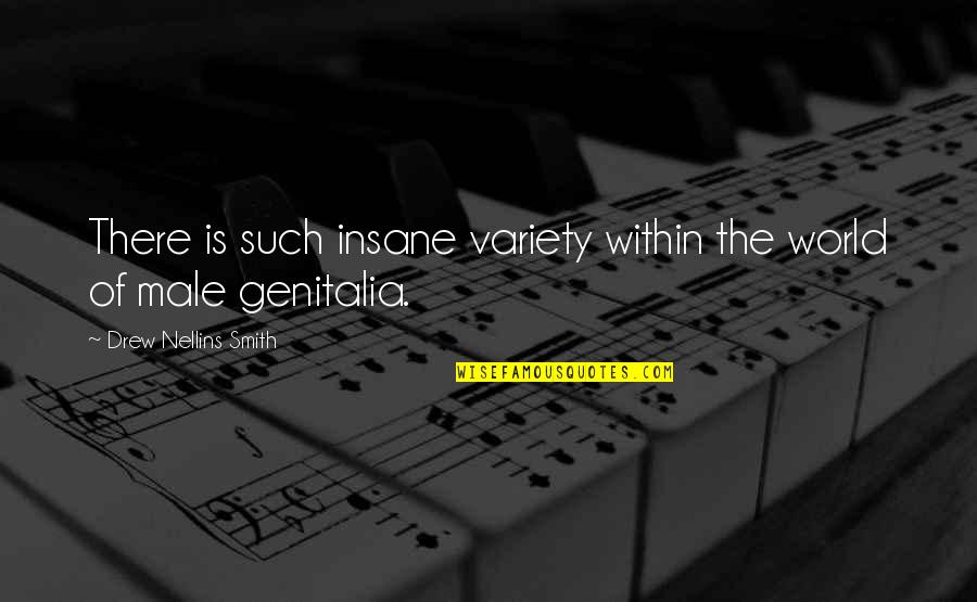 Eyada Al Quotes By Drew Nellins Smith: There is such insane variety within the world Eyada Al Quotes By Drew Nellins Smith: There is such insane variety within the world