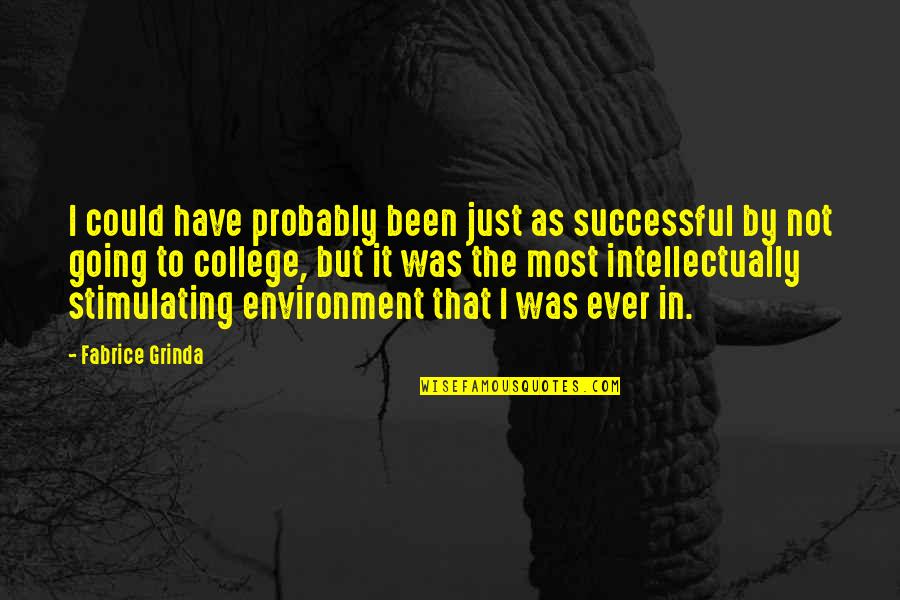 Fabrice Fabrice Quotes By Fabrice Grinda: I could have probably been just as successful Fabrice Fabrice Quotes By Fabrice Grinda: I could have probably been just as successful