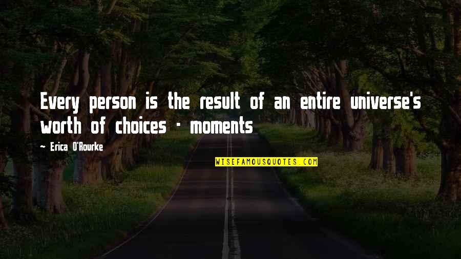 Facebook Banners Inspirational Quotes By Erica O'Rourke: Every person is the result of an entire