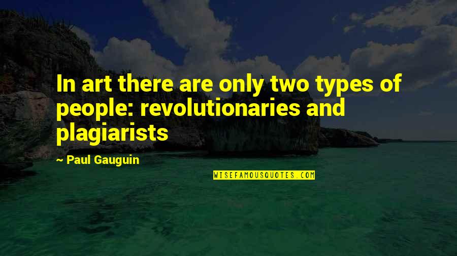 Facebook Cover Banner Quotes By Paul Gauguin: In art there are only two types of