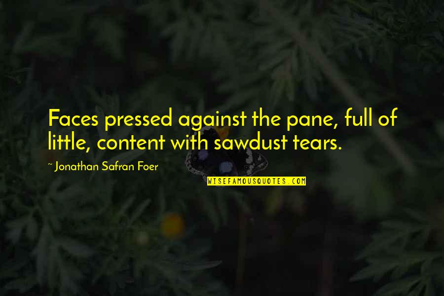 Faces The Quotes By Jonathan Safran Foer: Faces pressed against the pane, full of little, Faces The Quotes By Jonathan Safran Foer: Faces pressed against the pane, full of little,