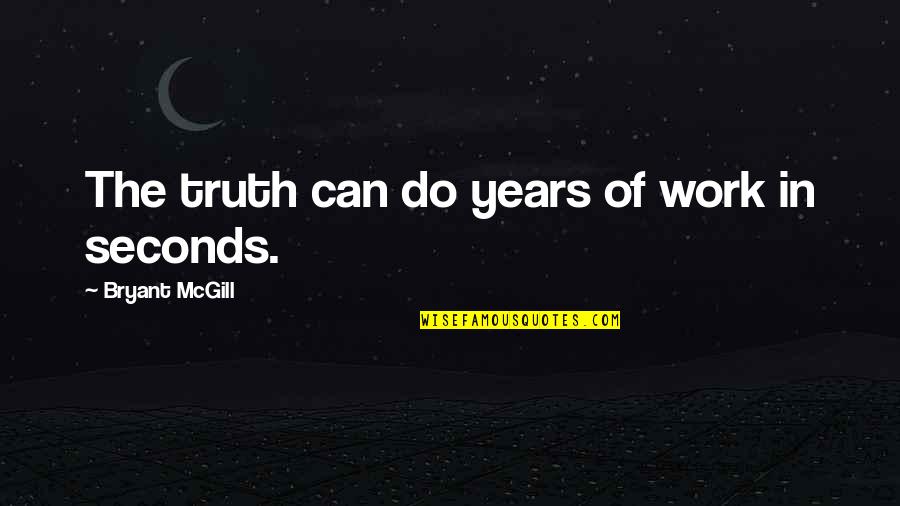 Faf Stock Quote Quotes By Bryant McGill: The truth can do years of work in Faf Stock Quote Quotes By Bryant McGill: The truth can do years of work in
