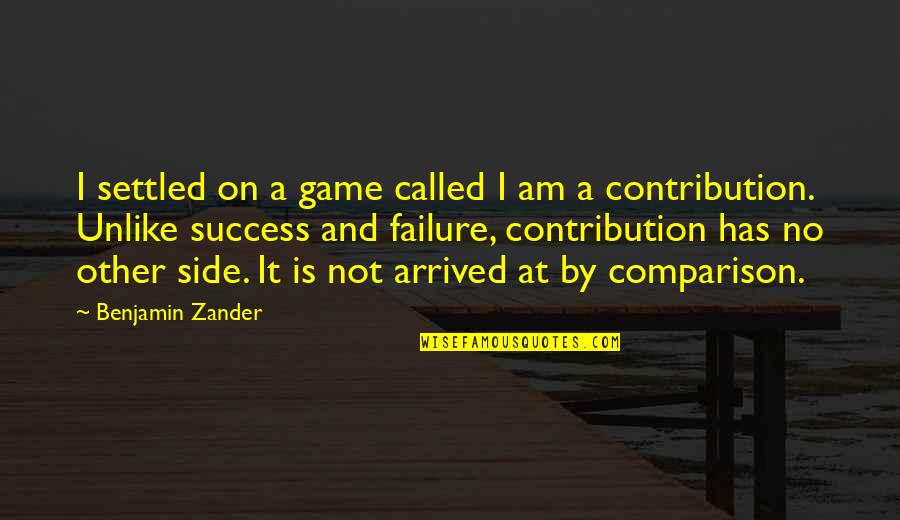 Failure In Education Quotes By Benjamin Zander: I settled on a game called I am