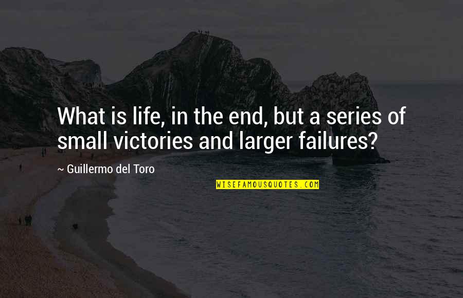 Failures In Life Quotes By Guillermo Del Toro: What is life, in the end, but a