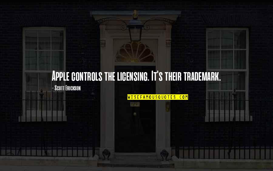 Fake Flexing Quotes By Scott Erickson: Apple controls the licensing. It's their trademark. Fake Flexing Quotes By Scott Erickson: Apple controls the licensing. It's their trademark.