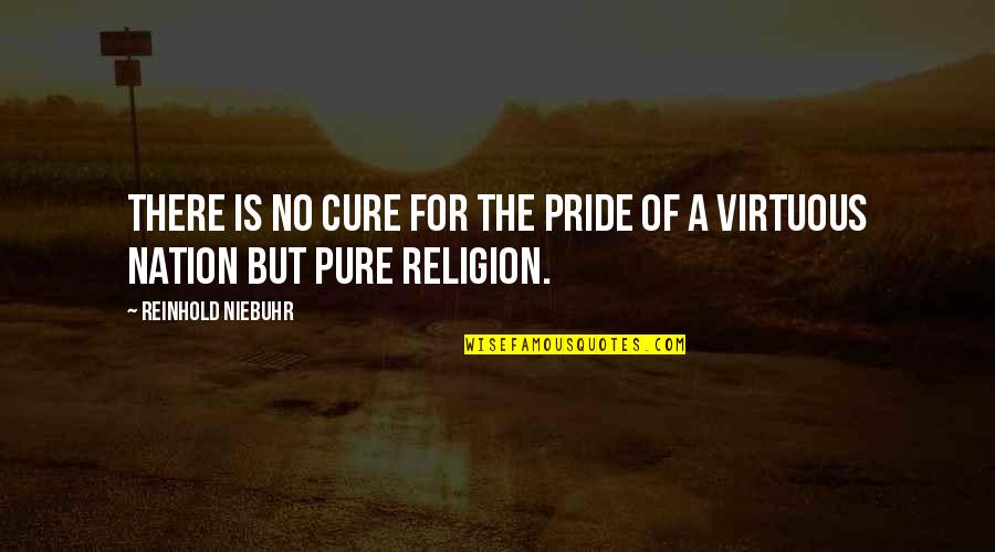 Fake Support Quotes By Reinhold Niebuhr: There is no cure for the pride of