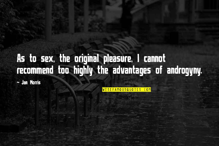 Falconet Quotes By Jan Morris: As to sex, the original pleasure, I cannot Falconet Quotes By Jan Morris: As to sex, the original pleasure, I cannot