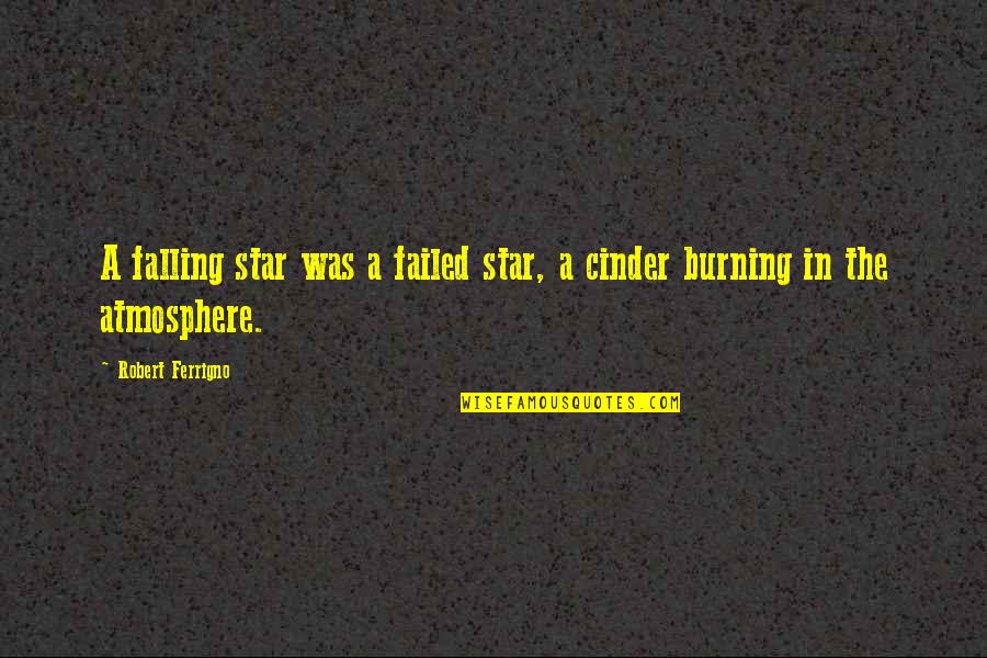 Falling Star Quotes By Robert Ferrigno: A falling star was a failed star, a