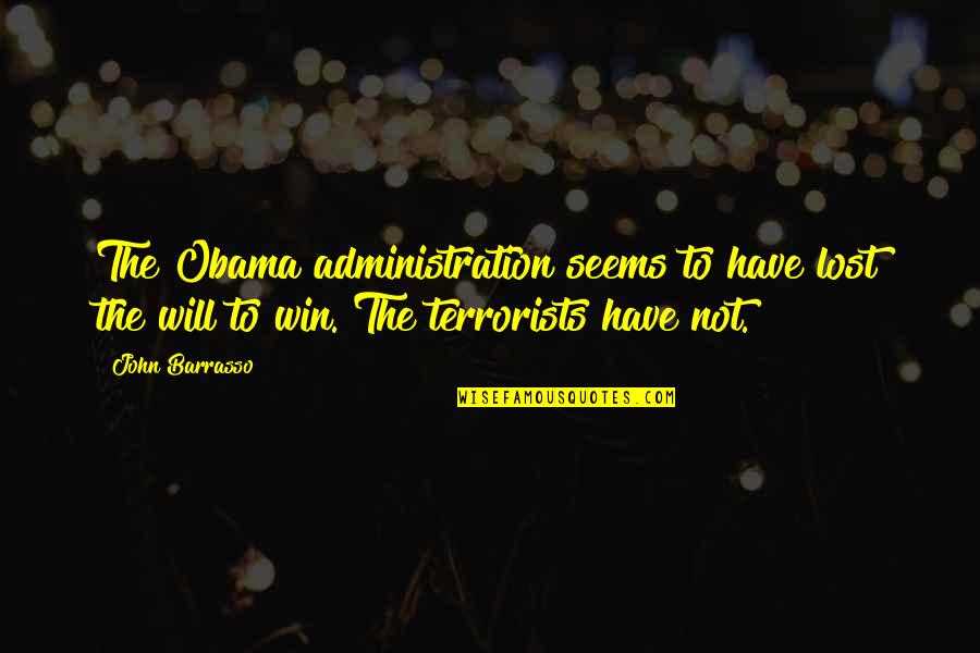 Falsificacion Quotes By John Barrasso: The Obama administration seems to have lost the