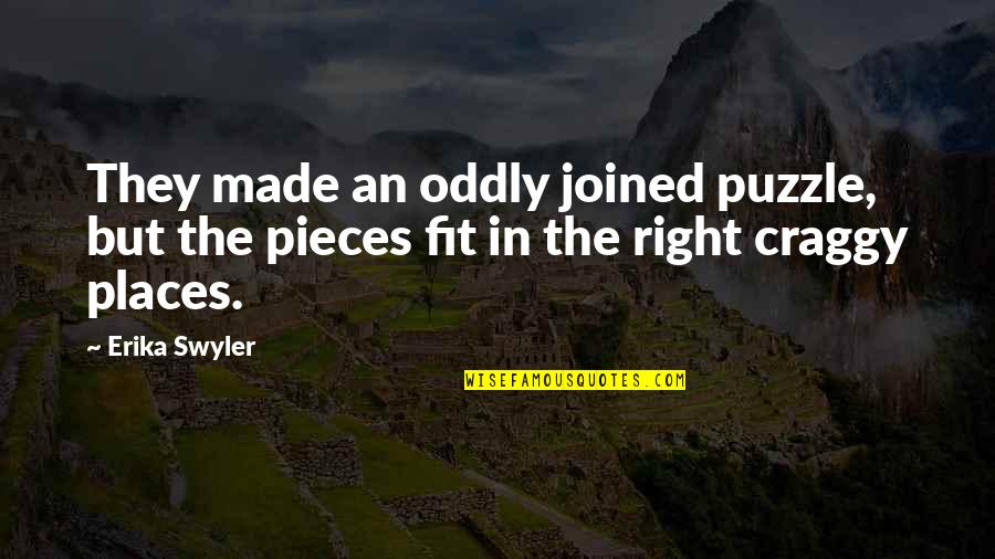 Faltas En Baloncesto Quotes By Erika Swyler: They made an oddly joined puzzle, but the