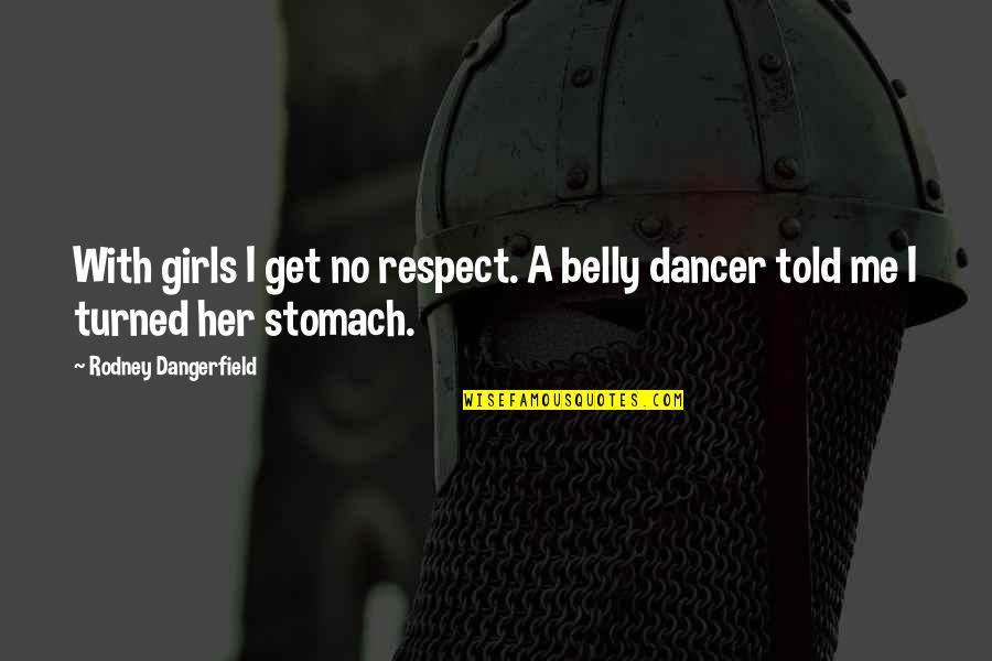 Family Secure Quotes By Rodney Dangerfield: With girls I get no respect. A belly Family Secure Quotes By Rodney Dangerfield: With girls I get no respect. A belly