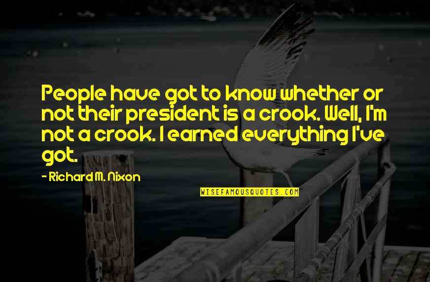 Family Time Is Precious Quotes By Richard M. Nixon: People have got to know whether or not Family Time Is Precious Quotes By Richard M. Nixon: People have got to know whether or not