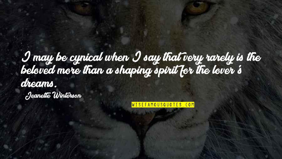 Famous Arthur Rubinstein Quotes By Jeanette Winterson: I may be cynical when I say that Famous Arthur Rubinstein Quotes By Jeanette Winterson: I may be cynical when I say that