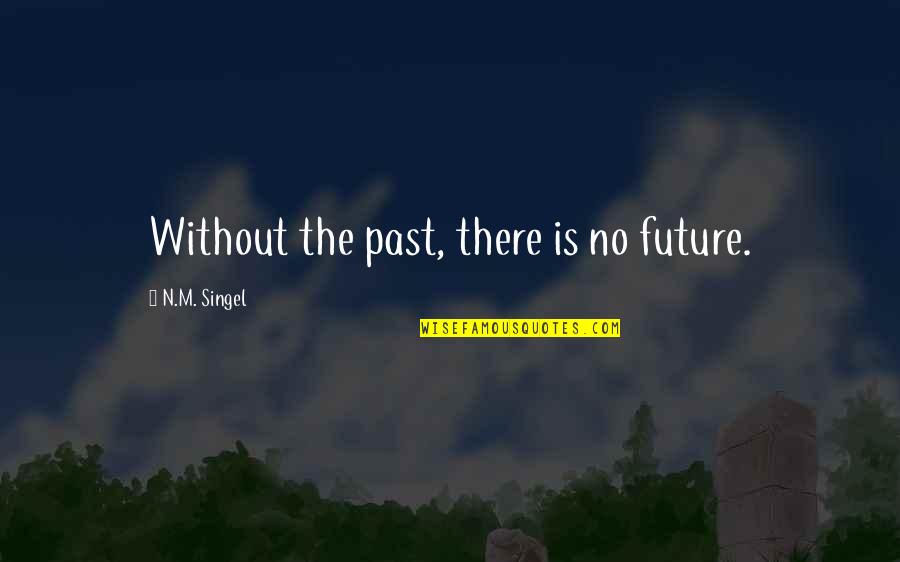 Famous Bank Robbers Quotes By N.M. Singel: Without the past, there is no future.