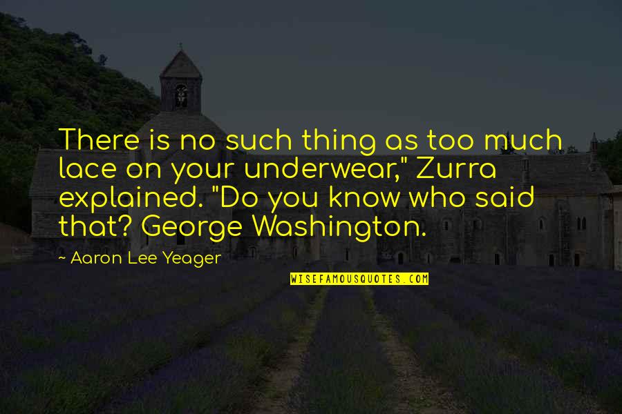 Famous Charities Quotes By Aaron Lee Yeager: There is no such thing as too much