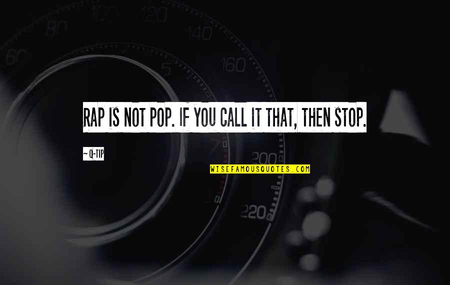 Famous Juan Pablo Montoya Quotes By Q-Tip: Rap is not pop. If you call it