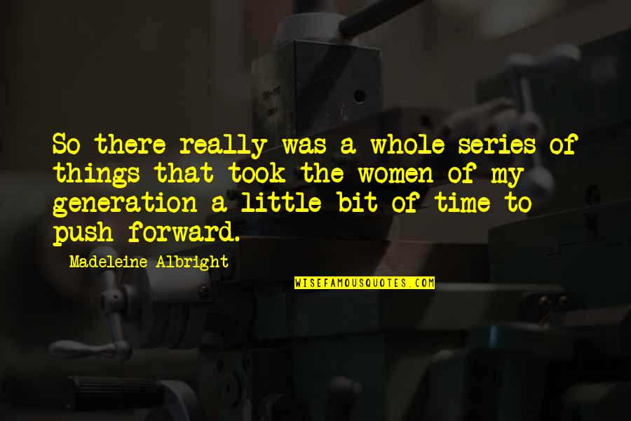 Famous Robert Crandall Quotes By Madeleine Albright: So there really was a whole series of Famous Robert Crandall Quotes By Madeleine Albright: So there really was a whole series of