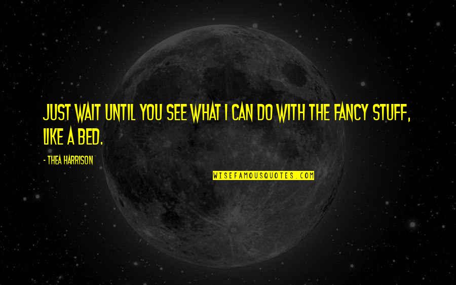 Fancy You Quotes By Thea Harrison: Just wait until you see what I can