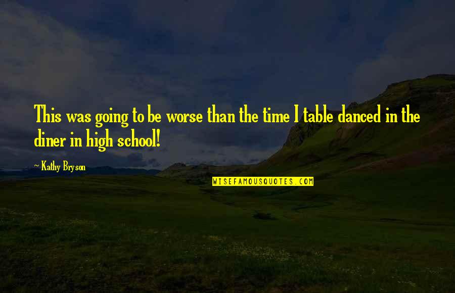 Fantasy High Quotes By Kathy Bryson: This was going to be worse than the