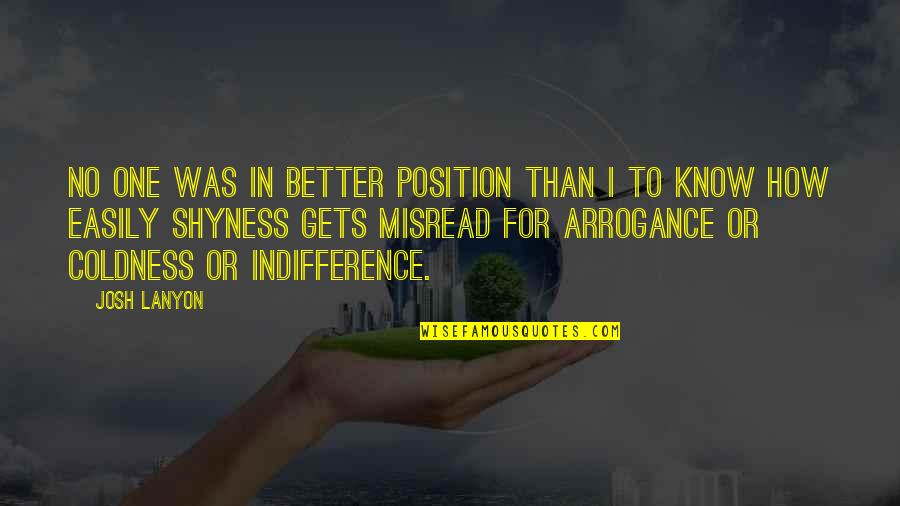 Farisei Definitie Quotes By Josh Lanyon: No one was in better position than I Farisei Definitie Quotes By Josh Lanyon: No one was in better position than I
