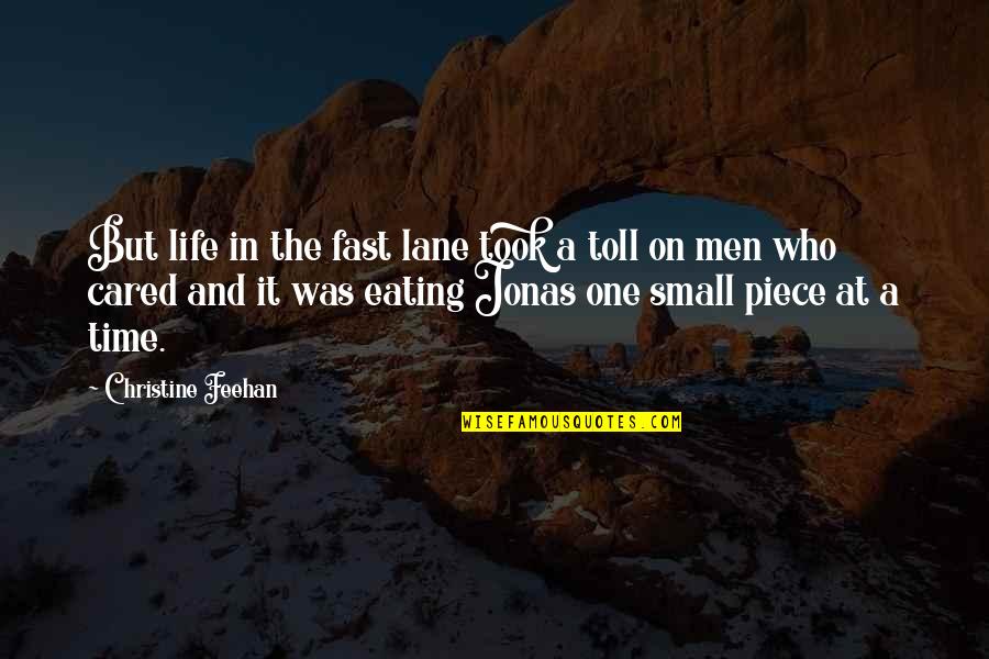 Fast Lane Quotes By Christine Feehan: But life in the fast lane took a Fast Lane Quotes By Christine Feehan: But life in the fast lane took a