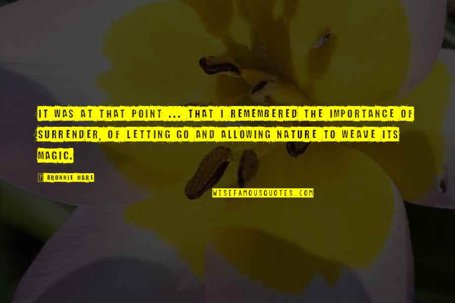 Favorise En Quotes By Bronnie Ware: It was at that point ... that I Favorise En Quotes By Bronnie Ware: It was at that point ... that I