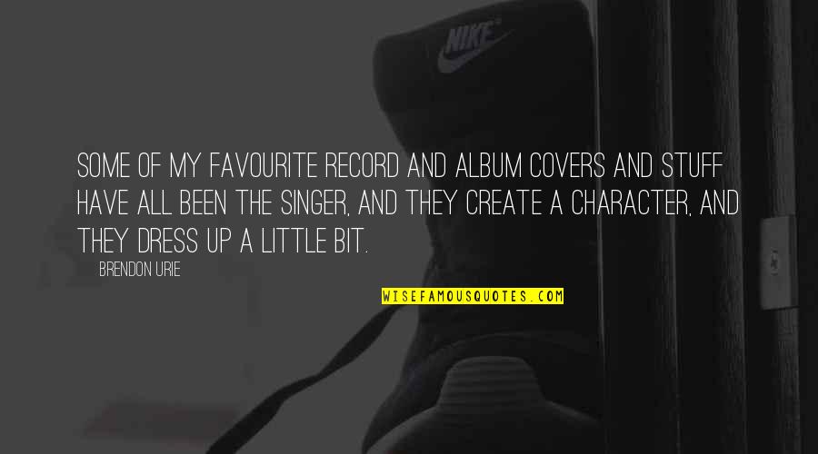 Favourite Stuff Quotes By Brendon Urie: Some of my favourite record and album covers