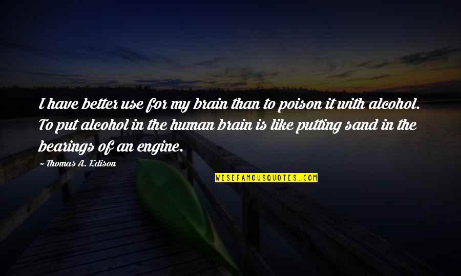 Faze Pamaj Quotes By Thomas A. Edison: I have better use for my brain than
