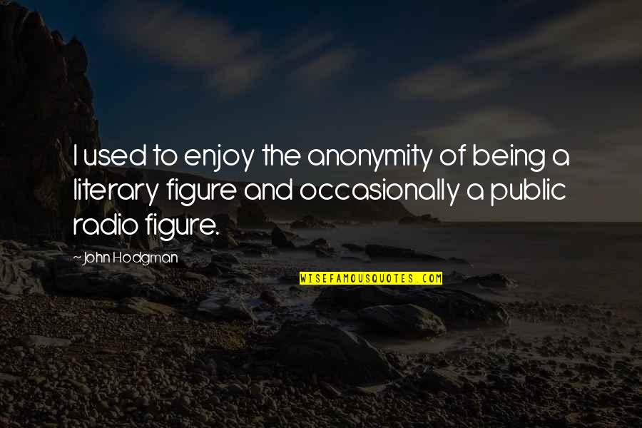 Faze Rain Albert Quotes By John Hodgman: I used to enjoy the anonymity of being Faze Rain Albert Quotes By John Hodgman: I used to enjoy the anonymity of being