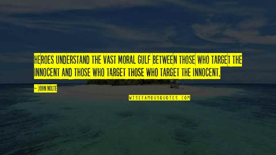 Fb Photo Friendship Quotes By John Nolte: Heroes understand the vast moral gulf between those Fb Photo Friendship Quotes By John Nolte: Heroes understand the vast moral gulf between those