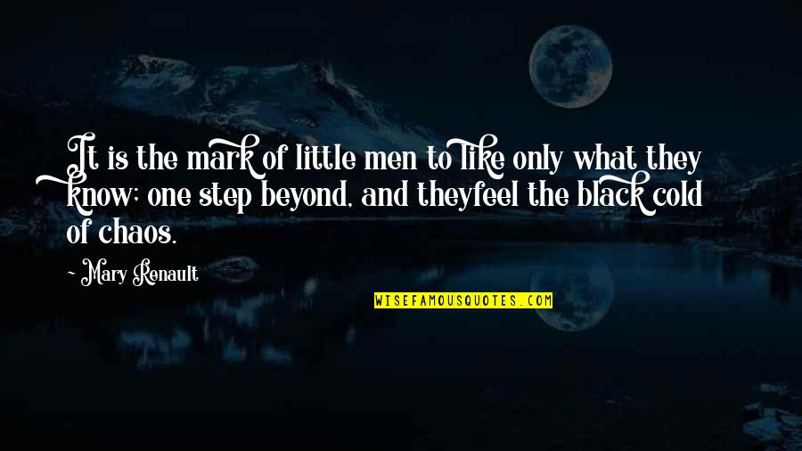 Feel Cold Quotes By Mary Renault: It is the mark of little men to Feel Cold Quotes By Mary Renault: It is the mark of little men to