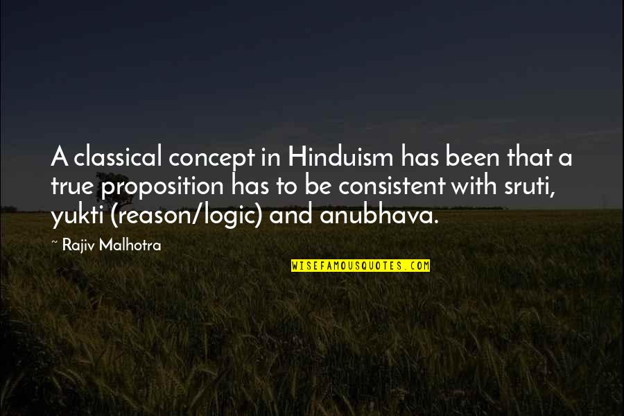Feeling Good After A Workout Quotes By Rajiv Malhotra: A classical concept in Hinduism has been that Feeling Good After A Workout Quotes By Rajiv Malhotra: A classical concept in Hinduism has been that