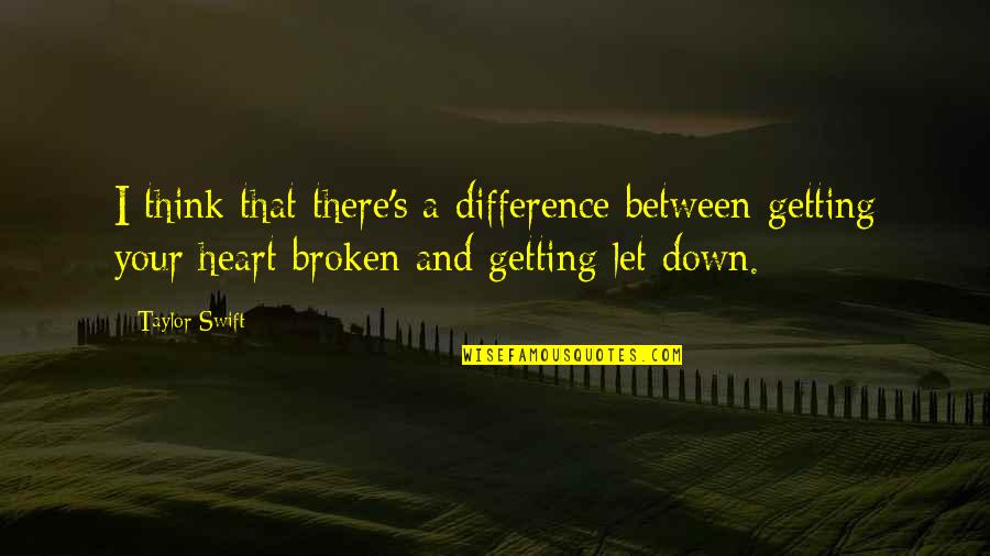 Felaha Quotes By Taylor Swift: I think that there's a difference between getting Felaha Quotes By Taylor Swift: I think that there's a difference between getting