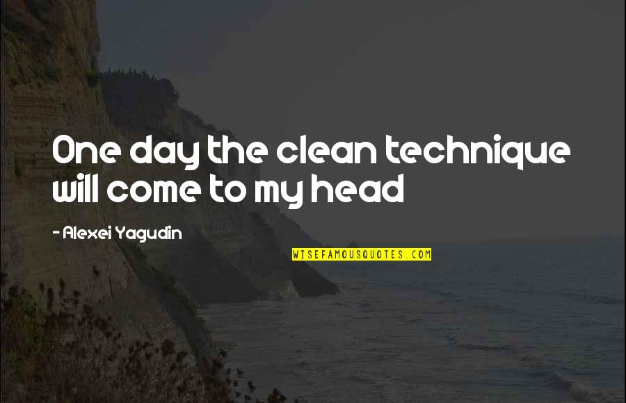 Felicity Series Quotes By Alexei Yagudin: One day the clean technique will come to