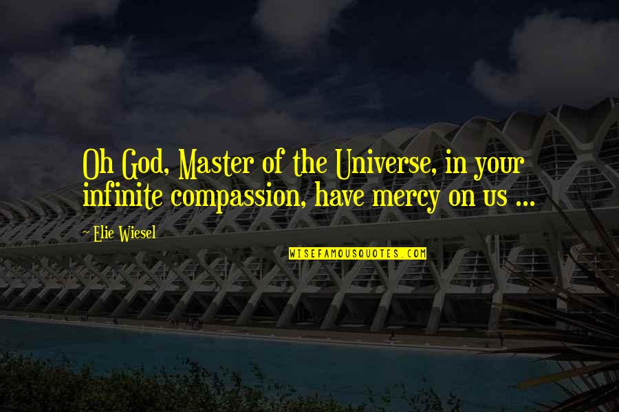 Felisberto Hernandez Quotes By Elie Wiesel: Oh God, Master of the Universe, in your