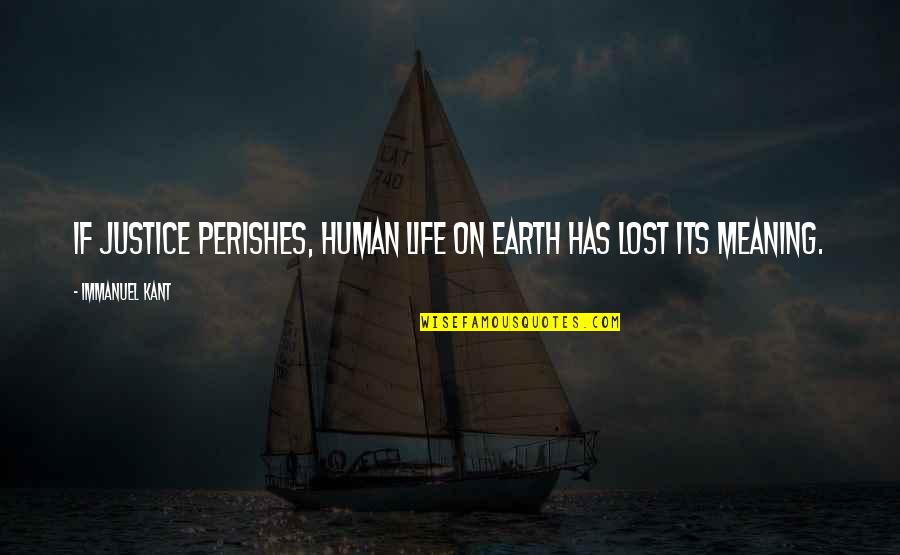 Felten Video Quotes By Immanuel Kant: If justice perishes, human life on Earth has Felten Video Quotes By Immanuel Kant: If justice perishes, human life on Earth has