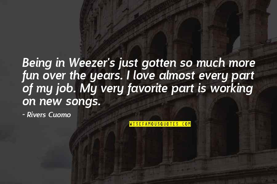 Ferdinandi2 Quotes By Rivers Cuomo: Being in Weezer's just gotten so much more