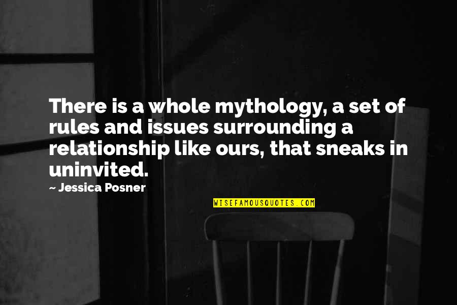 Fever 1783 Quotes By Jessica Posner: There is a whole mythology, a set of