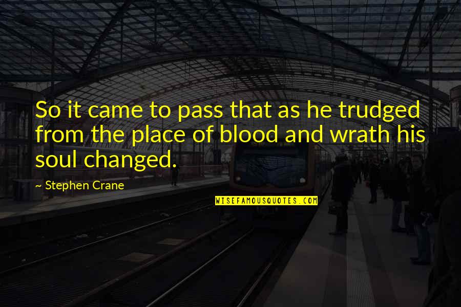 Feyereisen Construction Quotes By Stephen Crane: So it came to pass that as he Feyereisen Construction Quotes By Stephen Crane: So it came to pass that as he