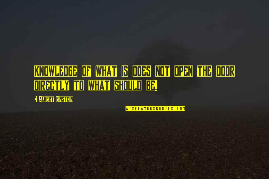 Ffdp Lyric Quotes By Albert Einstein: Knowledge of what is does not open the Ffdp Lyric Quotes By Albert Einstein: Knowledge of what is does not open the