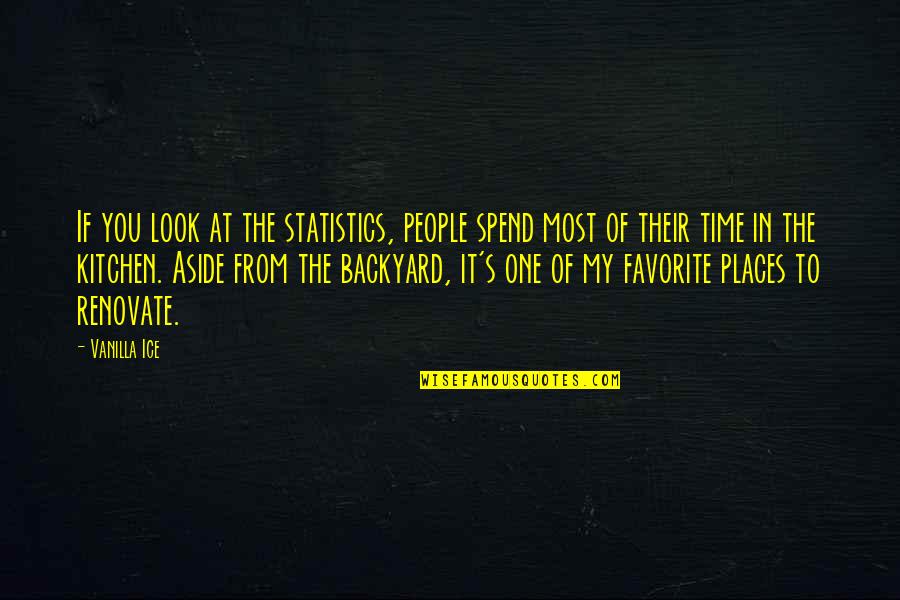 Fiaceboo Quotes By Vanilla Ice: If you look at the statistics, people spend Fiaceboo Quotes By Vanilla Ice: If you look at the statistics, people spend