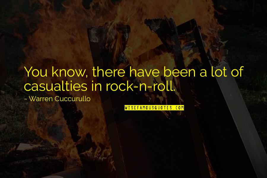 Ficando Forte Quotes By Warren Cuccurullo: You know, there have been a lot of Ficando Forte Quotes By Warren Cuccurullo: You know, there have been a lot of
