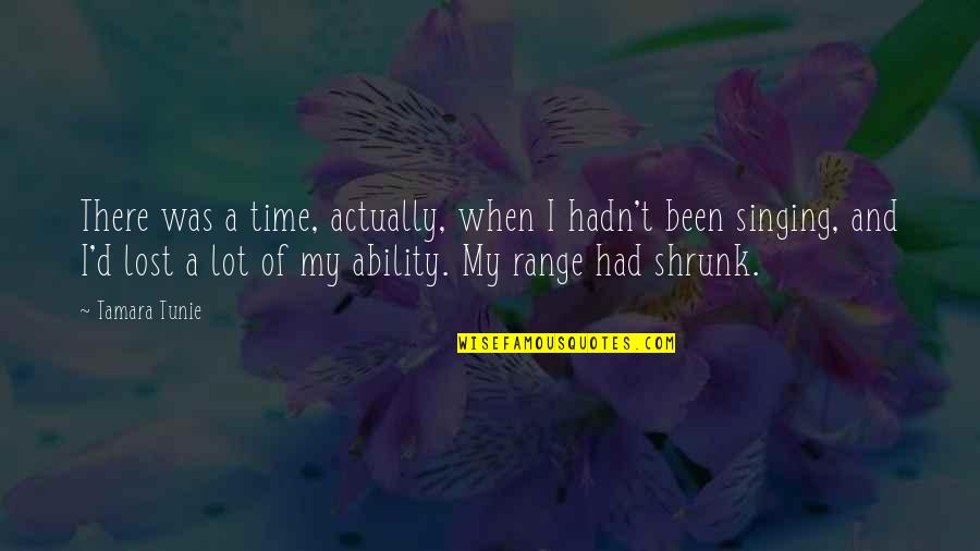 Ficher Le Quotes By Tamara Tunie: There was a time, actually, when I hadn't