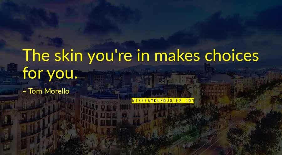 Fidelity National Information Stock Quotes By Tom Morello: The skin you're in makes choices for you. Fidelity National Information Stock Quotes By Tom Morello: The skin you're in makes choices for you.