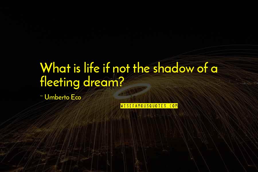 Fieger Netflix Quotes By Umberto Eco: What is life if not the shadow of Fieger Netflix Quotes By Umberto Eco: What is life if not the shadow of