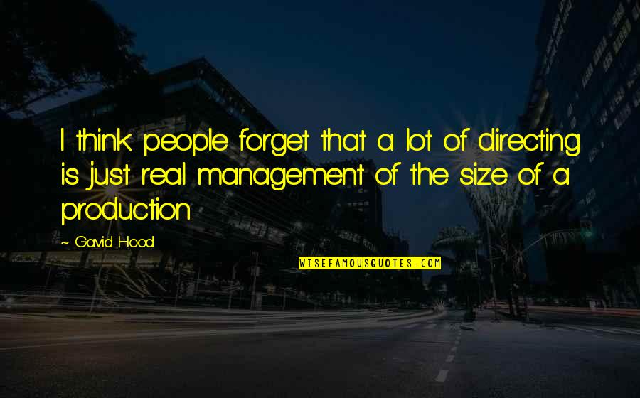 Field Hockey Quotes By Gavid Hood: I think people forget that a lot of Field Hockey Quotes By Gavid Hood: I think people forget that a lot of