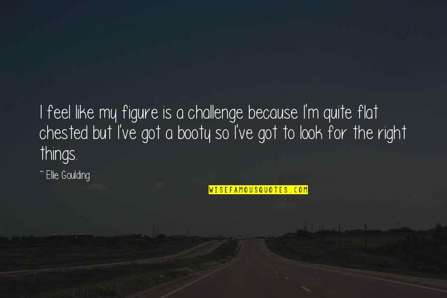 Fifth Agreements Quotes By Ellie Goulding: I feel like my figure is a challenge
