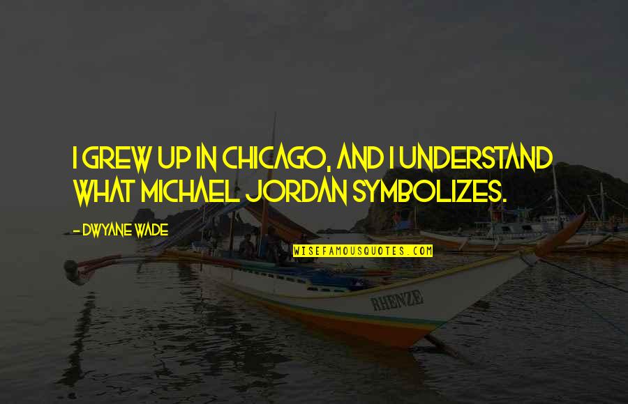 Fighting Gets You Nowhere Quotes By Dwyane Wade: I grew up in Chicago, and I understand
