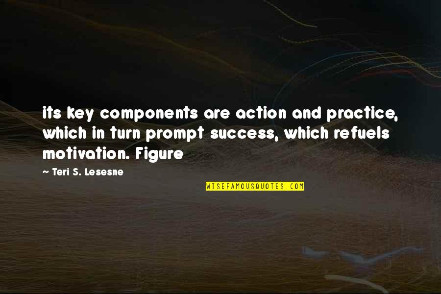 Figure Quotes By Teri S. Lesesne: its key components are action and practice, which Figure Quotes By Teri S. Lesesne: its key components are action and practice, which