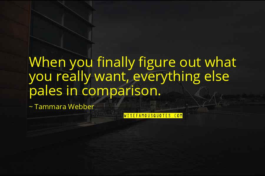 Figure You Out Quotes By Tammara Webber: When you finally figure out what you really